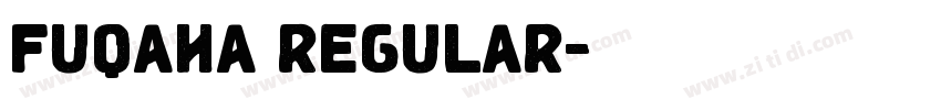 FUQAHA REGULAR字体转换